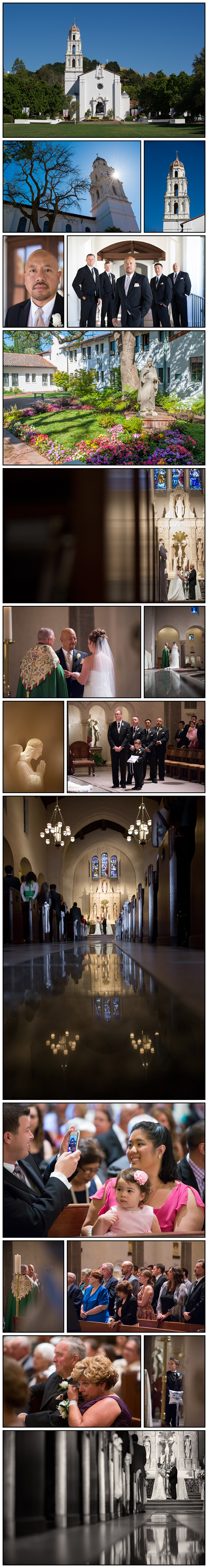 Wedding Ceremony St. Mary's Chapel